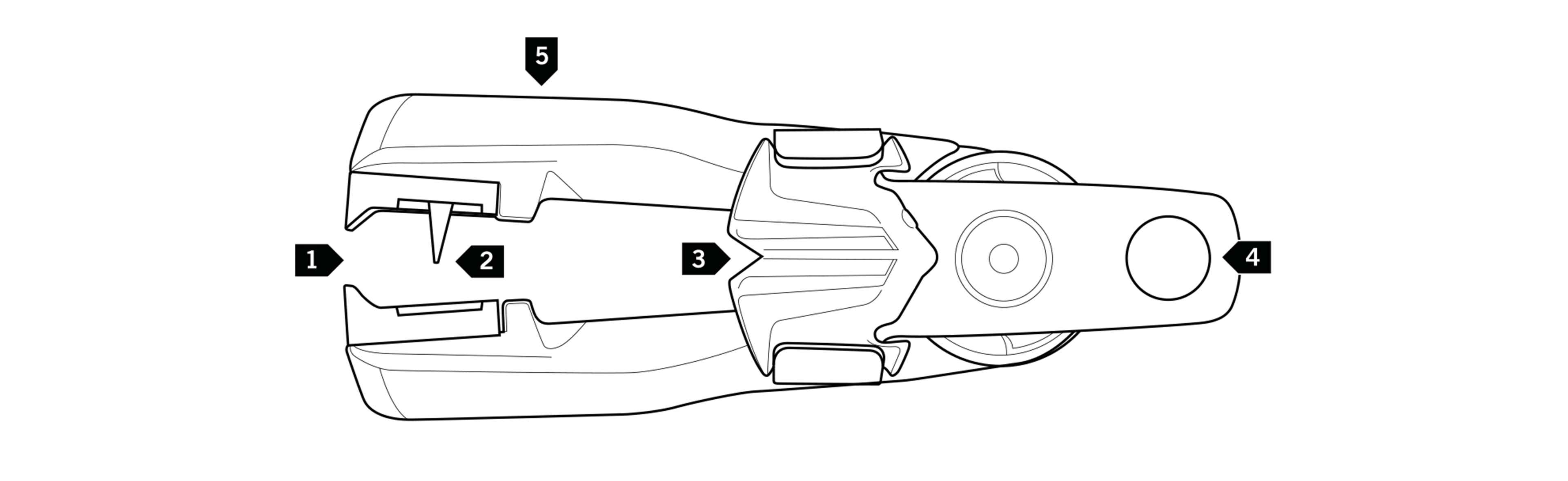  Rybářský nástroj Gerber Freehander Nip & Clip